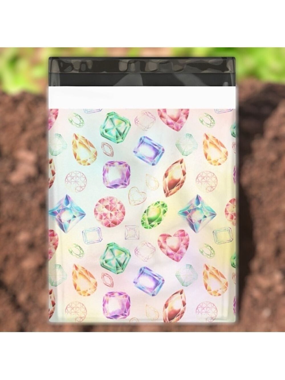 25 10X13 Poly Mailers Gems & Jewels PRICE IS FIRM - Picture 5 of 13